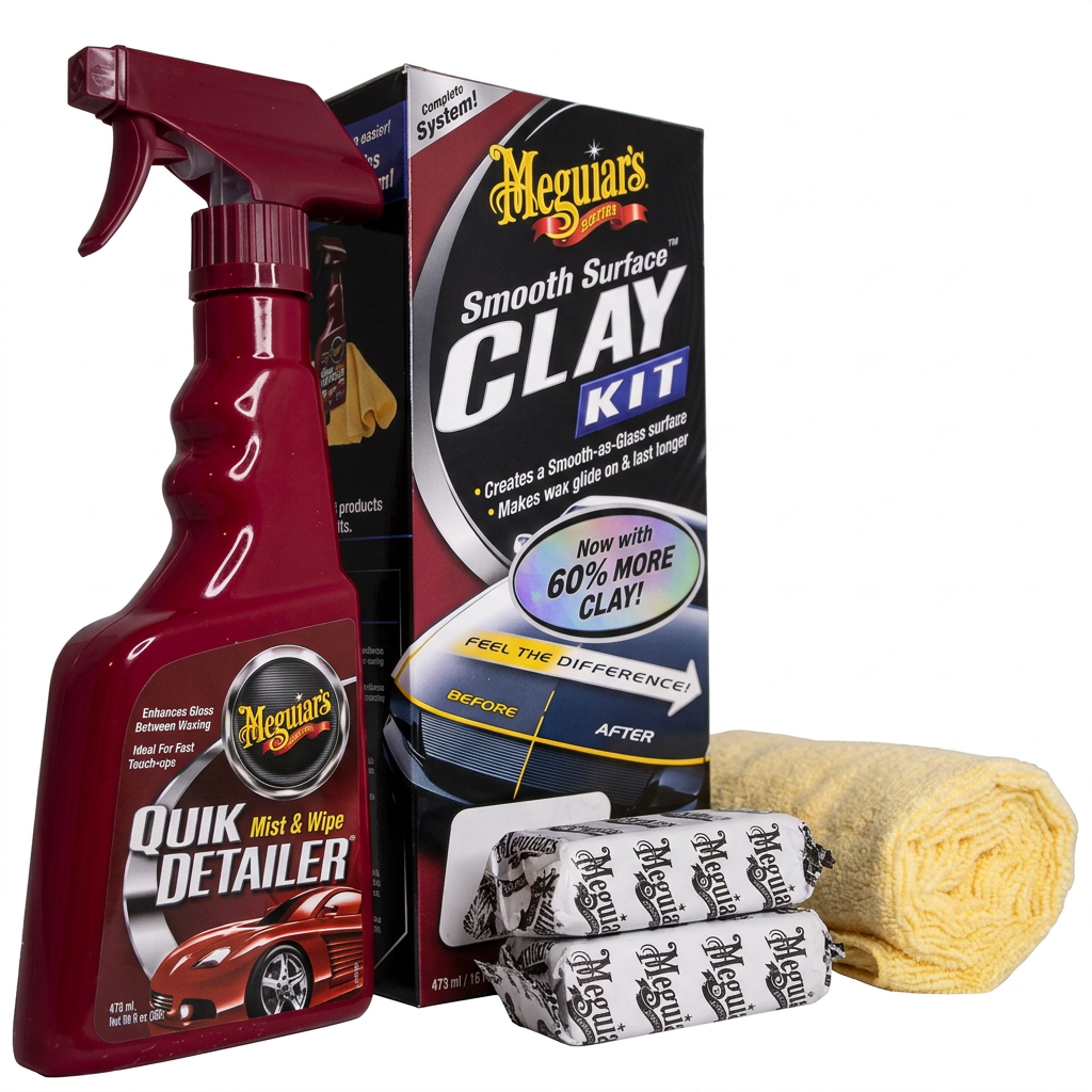 Meguiar's Smooth Surface Clay Kit - Décontamination peinture - image principale