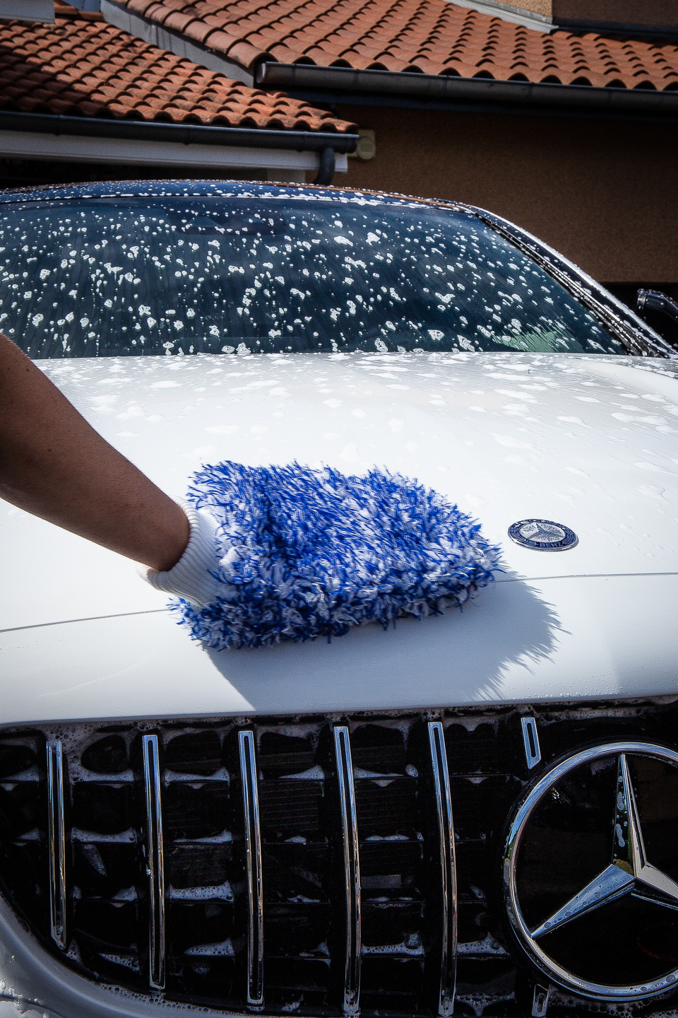 QUILL - Gant de lavage voiture / doux pour carrosserie.